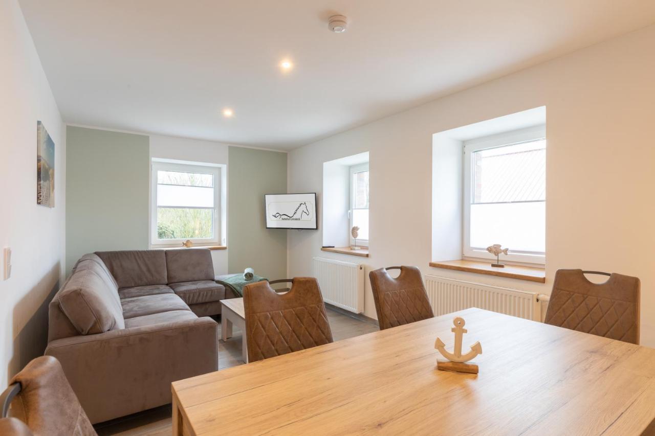 Reiterhof Gruendeich Apartment Holtgast Bagian luar foto