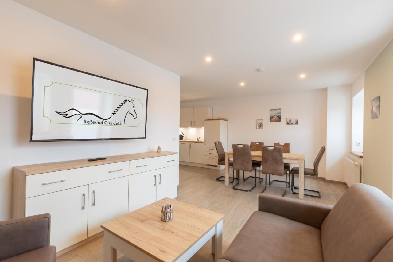 Reiterhof Gruendeich Apartment Holtgast Bagian luar foto