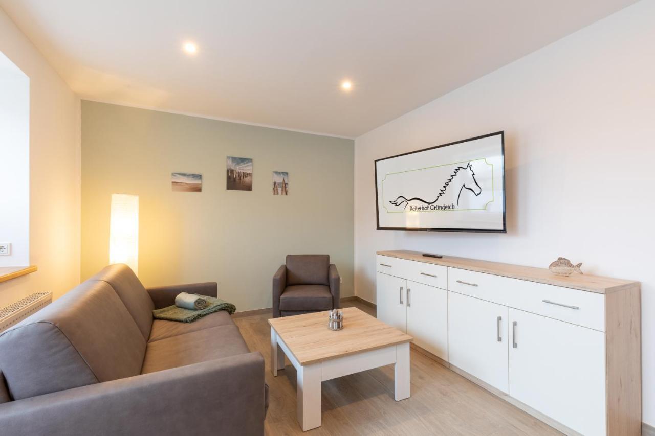 Reiterhof Gruendeich Apartment Holtgast Bagian luar foto